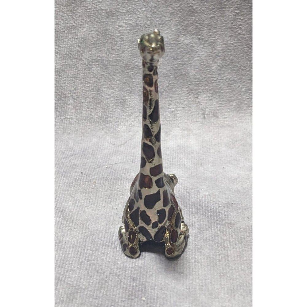 Silver/Gold Giraffe Figurine - Picture 9 of 16